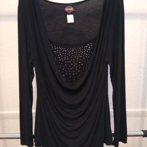 Women's Harley-Davidson Long Sleeve Blouse